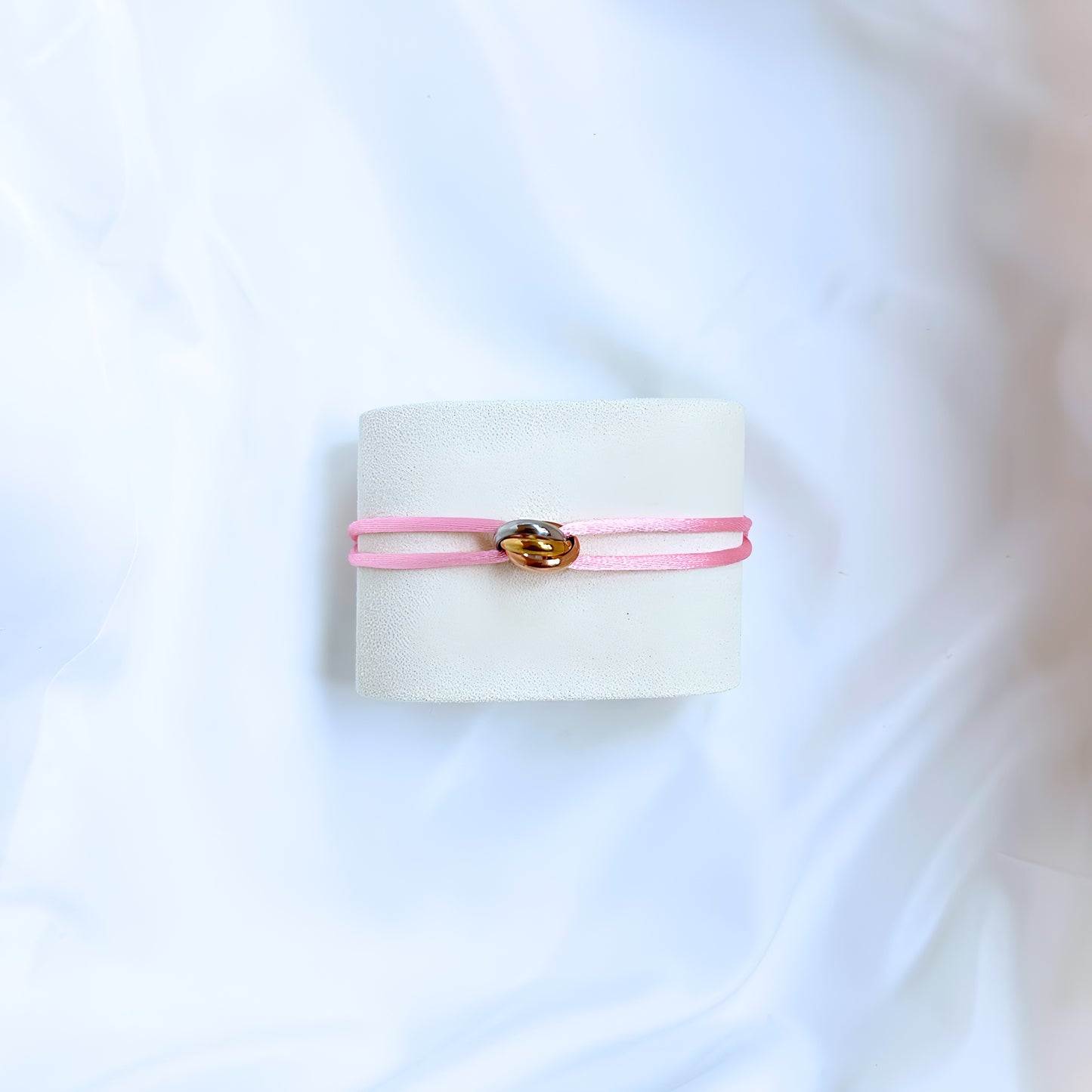 TRE RINGAR ARMBAND - ROSA